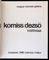Korniss Dezső kiállítása. Bp., 1980, Magyar Nemzeti Galéria. Kiadói papírkötés