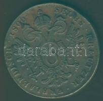 Ausztria/magyar verdejel 1800S 6Kr II.Ferenc T:2+/2-