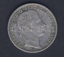 Ausztria 1860A 1Fl Ag T:2
