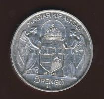 1939. 5P Ag "Horthy balra" T:2-
