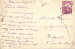 1926 Budapest XVII. Rákoskeresztúr, Fuchs kastély, villa, photo (EK)