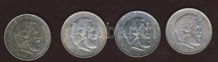 1947. 5Ft Ag "Kossuth" (4x) T:2,2/3+
