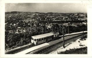 Budapest, Hűvösvölgyi Úttörő Vasútállomás és Szabadsághegyi fogaskerekű. Képzőművészeti Alap Kiadóvállalat - 2 db modern képeslap / 2 modern postcards