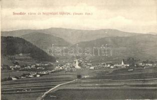 Svedlér, Svedlár; látkép, Szlovik Jenő kiadása / general view (EK)