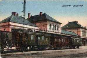Kaposvár, Vasútállomás vonattal