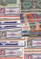 Vegyes papírpénz tétel, 228db, egész világ, benne D.Reich, cári orosz, Kína égetési pénz T:I (többsé...