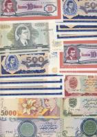 Vegyes papírpénz tétel, 228db, egész világ, benne D.Reich, cári orosz, Kína égetési pénz T:I (többsé...