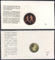 1992. "Barcelona" érmés boríték elsőnapi bélyegzővel T:PP+ 1998. "Világkiállítás-Szt....