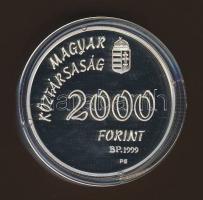 1999. 2000Ft Ag "Nyári olimpia-Sydney" T:PP Dísztokban, tanúsítvánnyal!