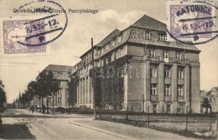 Kattowitz, Katowice; Dyrekcja Kopaln Ksiecia Pszczynskiego / directorate of the mines, A. Kraus, TCV card (EK)