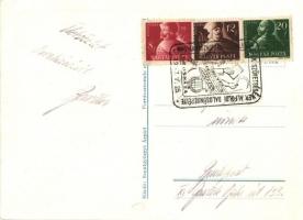 1947 Orosháza, Pünkösd, Alföldi Dalosünnepély emléklap, MMDSZ, So. Stpl