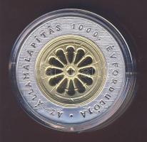 1999. 3000Ft Ag "Államalapítás 1000. évfordulója" T:PP Csak 5000db! Dísztokban, tanúsítván...