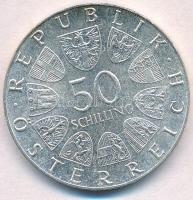 Ausztria 1974. 50Sch Ag "Bécsi Nemzetközi Kertészeti Kiállítás" T:1-
Austria 1974. 50 Sch...