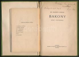 Ifj. Hegedűs Sándor két munkája egybekötve: 
A szerelem nevében és egyéb elbeszélések. Bp.,é.n., La...