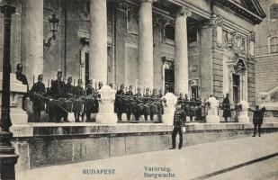 Budapest I. Várőrség, Schwarcz Jakab kiadása / Burgwache (EK)