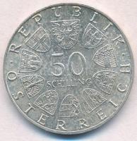 Ausztria 1978. 50Sch Ag "Franz Schubert" T:1- 
Austria 1978. 50 Schilling Ag "Franz ...