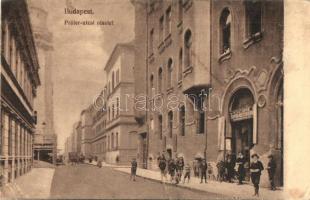 Budapest VIII. Práter utca, Mathias Benno papírkereskedése és saját kiadása (r)
