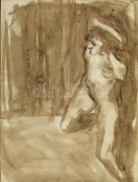 Z. Gács Győrgy rajz 24x18 cm