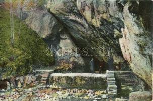 Anina, Stájerlakanina, Steierdorf; Bohul-barlang. Hollschütz kiadása. Horváth L. felvétele / cave (EK)