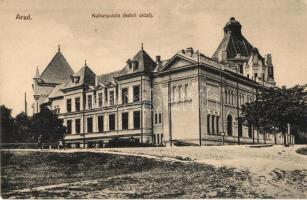 Arad, Kultúrpalota keleti oldala. Bloch H. kiadása / Palace of Culture
