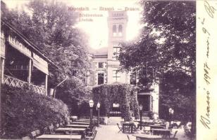 Brassó, Kronstadt, Brasov; Lövölde és kerthelyiség / Schützenhaus / shooting hall, garden (EK)