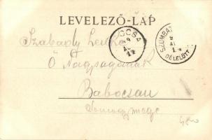 1899 Szombathely, gyalogsági laktanya, Apfel H. C. kiadása (Rb)