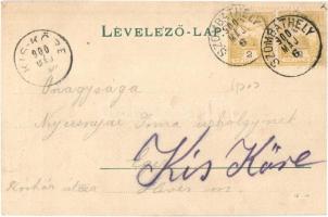 1900 Szombathely, árvíz után, photo (EB)