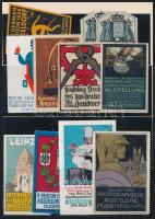 11 db német levélzáró kiállításokrók
