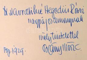 Pogány Móric: Dreams of an Architect. Max Reinhardt előszavával. Leipsic-Berlin-Vienna, (1926), Fred...