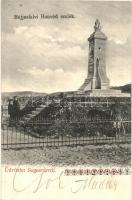 Héjjasfalva, Vanatori; Honvéd emlékmű, Zeidner H. kiadása / military memorial monument