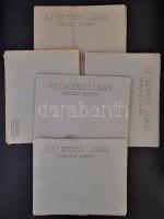 1915 Az Érdekes Újság Háborús Albuma. 12 képpel, jó állapotban Összesen 5 album