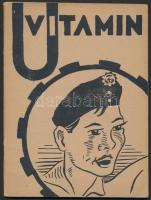 1943 U vitamin. Úttörők részére kiadott kiadvány. 60p.
