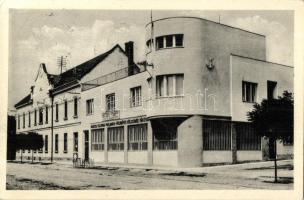 Dunaszerdahely, Dunajská Streda; Földműves kölcsönös pénztár / loan bank, 1938 Dunaszerdahely visszatért So. Stpl. (EK)