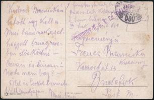 Tábori posta képeslap &quot;FP 650&quot; Austria-Hungary Field postcard &quot;FP 650&...