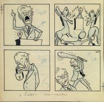 Gerő Sándor (1904-1977) 20x21 cm