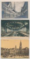 12 db RÉGI német városképes lap / 12 pre-1945 German town-view postcards