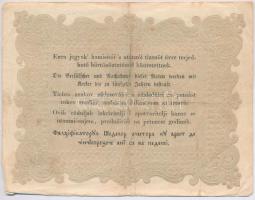 1848. 10Ft "Kossuth Bankó" hátlapi szövegben "BÜNTETETTNEK" sajtóhiba T:III,III-