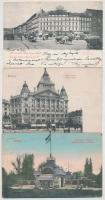 Budapest - 46 db régi képeslap több érdekes darabbal. vegyes minőség / 46 pre-1945 postcards with interesting pieces. mixed quality