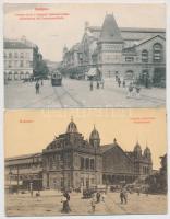 Budapest - 46 db régi képeslap több érdekes darabbal. vegyes minőség / 46 pre-1945 postcards with in...