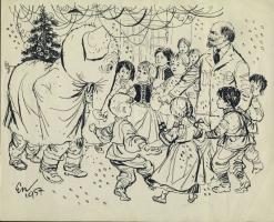 Endrődi István (1920-1971) 21x17 cm