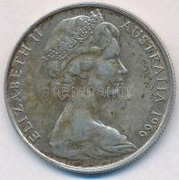 Ausztrália 1966. 50c Ag II. Erzsébet T:2 Australia 1966. 50 Cents Ag Elizabeth II C:XF Krause KM#67