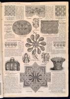 1879 a Magyar Bazár teljes 14. évfolyama, elváló, kissé megviselt félvászon kötésben