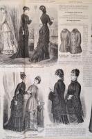 1879 a Magyar Bazár teljes 14. évfolyama, elváló, kissé megviselt félvászon kötésben