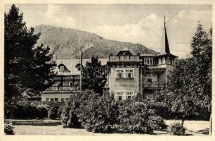 Tátrafüred, Bad Alt-Schmecks, Novy Smokovec; Dr. Szontagh villa, Foto Tatra / villa, hotel