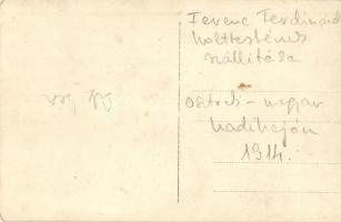 1917 Das Begräbnis des Grossadmirals Anton Haus in Pola / Anton Haus temetési szertartása az SMS Vir...