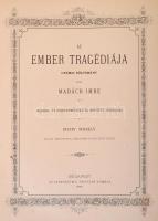 Madách Imre: Az ember tragédiája. Zichy Mihály húsz képével, rézfénymetszetben. Bp., 1888, Athenaeum...