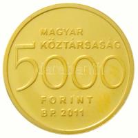 2011. 5000Ft Au "Clark Ádám" (0.5g/0.999/11mm) T:P Hungary 2011. 5000 Forint Au "Ádám...