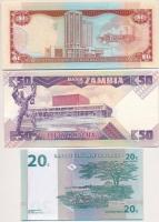 Vegyes: Kongó 1997. 20c + Trinidad és Tobago 2006. 1$ + Zambia 1980. 50K T:I,I-
Mixed: Congo 1997. ...