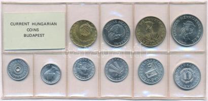 1983. 2f-20Ft (10xklf) érmés forgalmi sor fóliatokban T:1 Adamo FO16