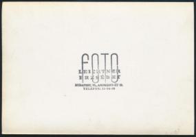 cca 1935 Leichtner Erzsébet vintage fotója Szentpál Olga gyermek tánccsoportjának tagjairól, pecsétt...